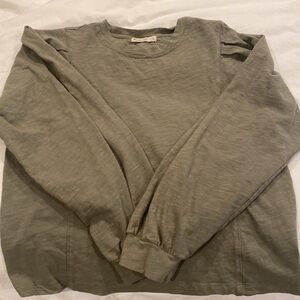 Marine Layer puff long sleeve shirt size small